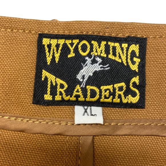 Wyoming Traders Mens XL Brown Canvas Concealed Carry Holster Vest Bronco NWOT - Picture 3 of 13